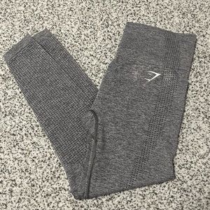 GymShark Vital Seamless Gray Leggings. Size Medium